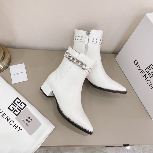 Givenchy 2021 Paris Fashion Show new short boots 35-40_-f9f4bc15